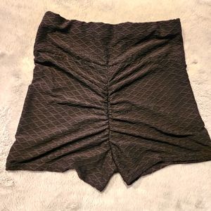 Black butt scrunch bikers